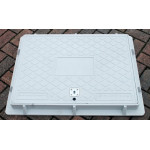 Lightweight Composite Manhole Cover 750 x 550mm Clear Opening Load Rated C250 CC7555C250 